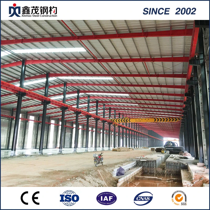 High Quality Customized Fabrication Prefab Light Structure Steel for Workshop Warehouse