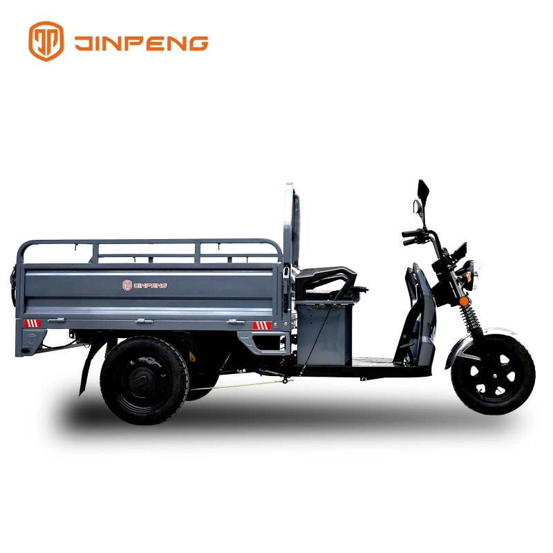 Jinpeng Cheap Price Excellent Performance Electric Cargo Trike Customizable Color Rain Proof Optional Accessories Tricycle for Farm Loader Transport Wholesale/Supplier