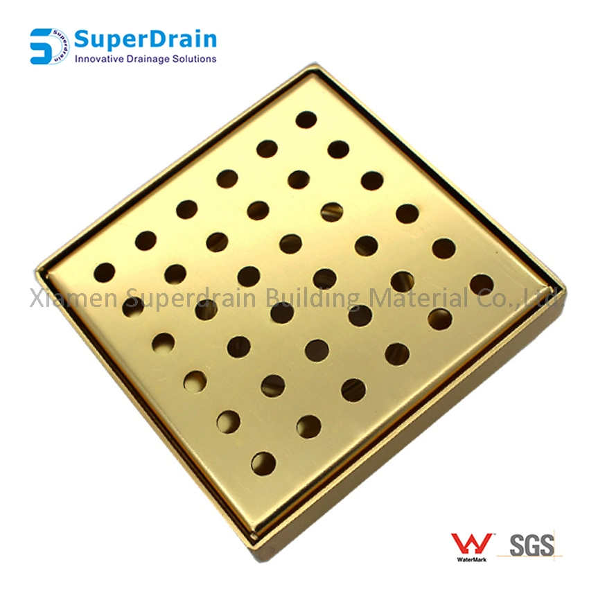 Factory Wholesale/Supplier Kitchen Stainless Steel Square Floor Drain with Filter