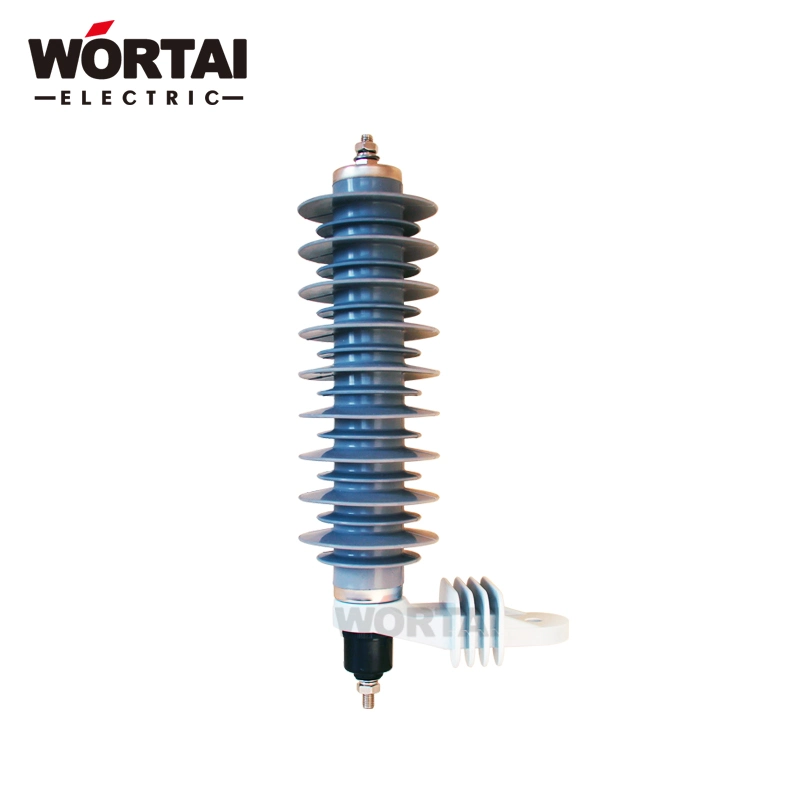 Excellent Protection Performance Lightning Protection Polymer Surge Arrester 27kv 10ka