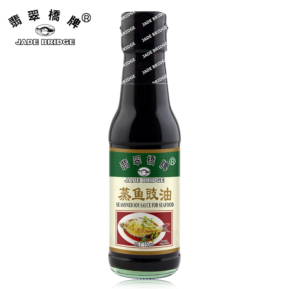 OEM Factory Price Non-GMO Steamed Cuisin Wholesale/Supplier 410 Ml Seasoned Soy Sauce for Seafood