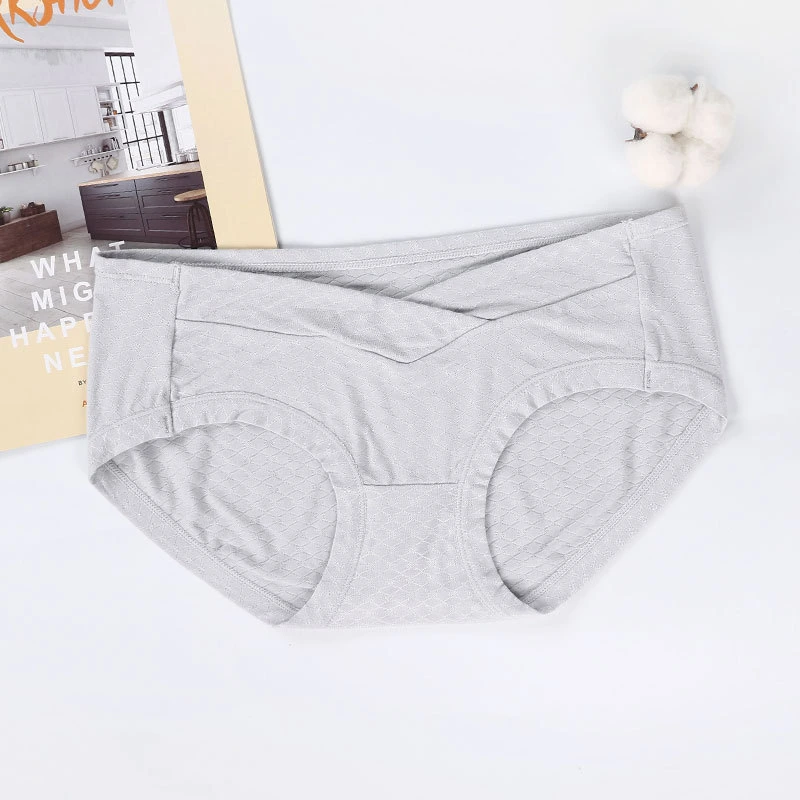 Pregnant Women Breathable Large Size Belly Shorts Low Waist Underpants