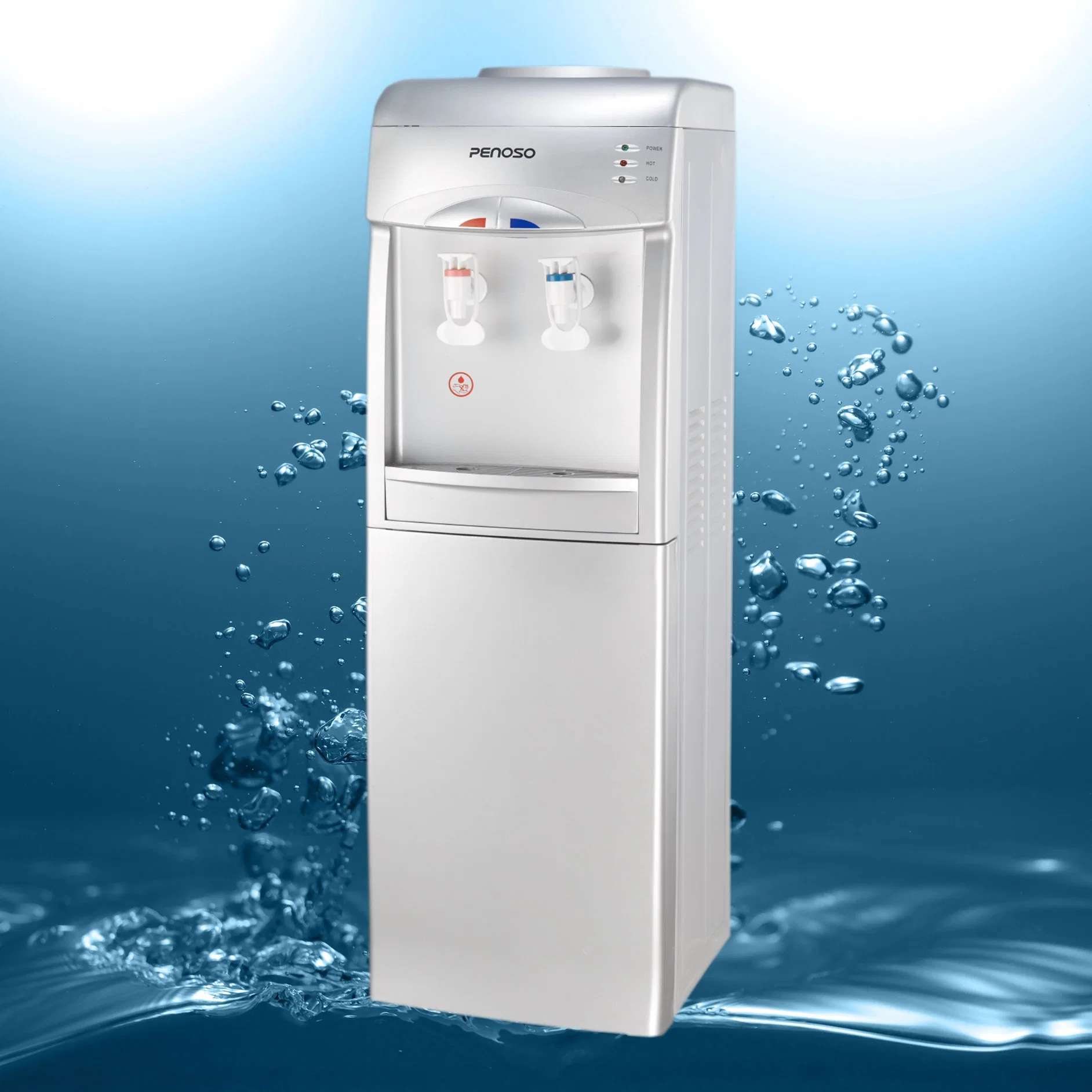 Electric Cooling New Hot & Cold Vertical Water Cooler / Water Purifier