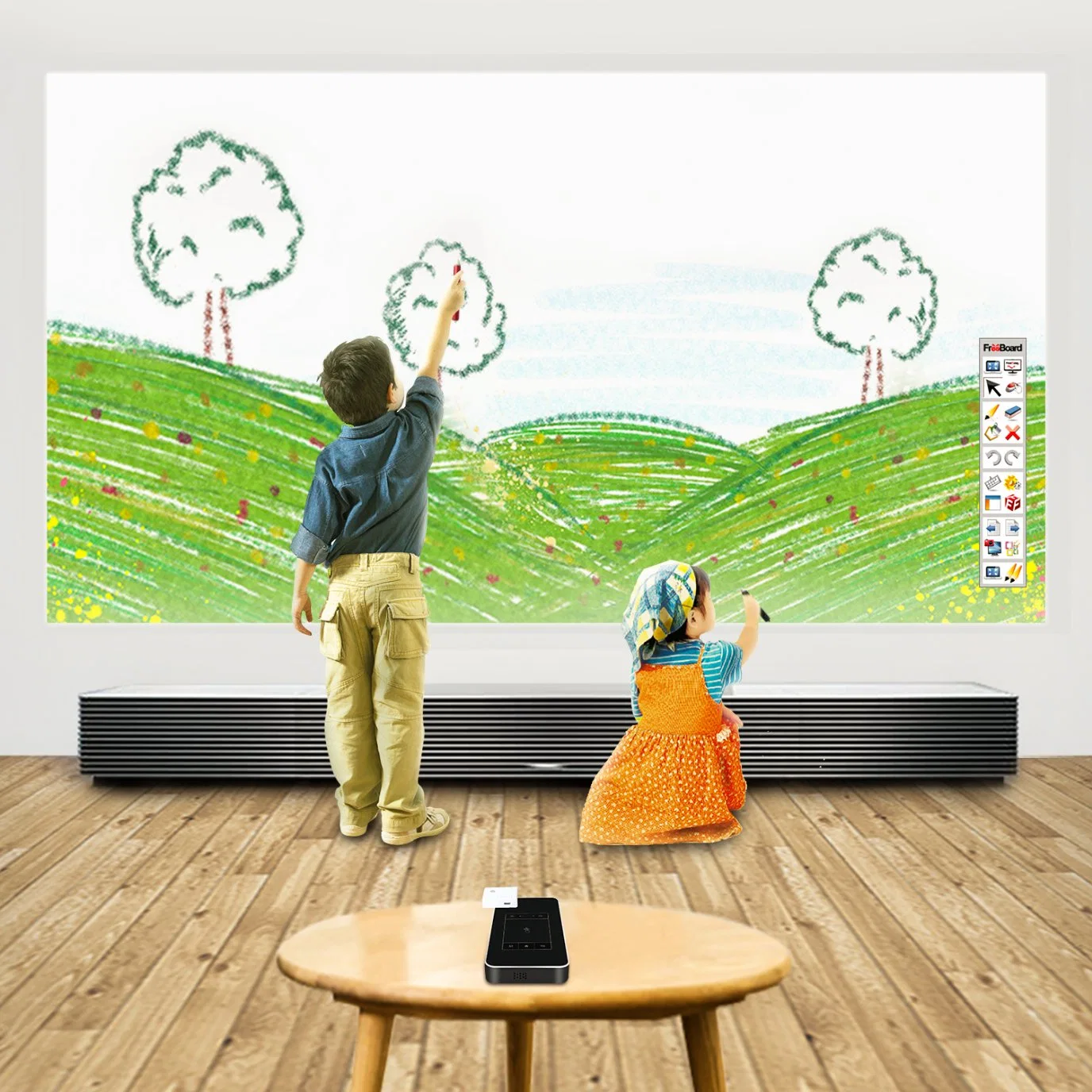 LCD Integrated Interactive Whiteboard