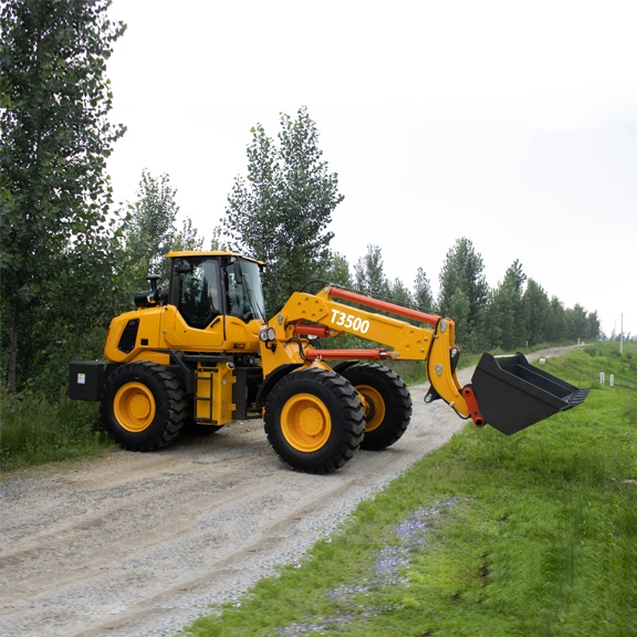 Telescopic Loader Agricultural Construction 4 Wd Telescopic Handler Machinery Yaweh Manufacturer Tele-Handler 3ton 11m Telescopic Loader for Sale