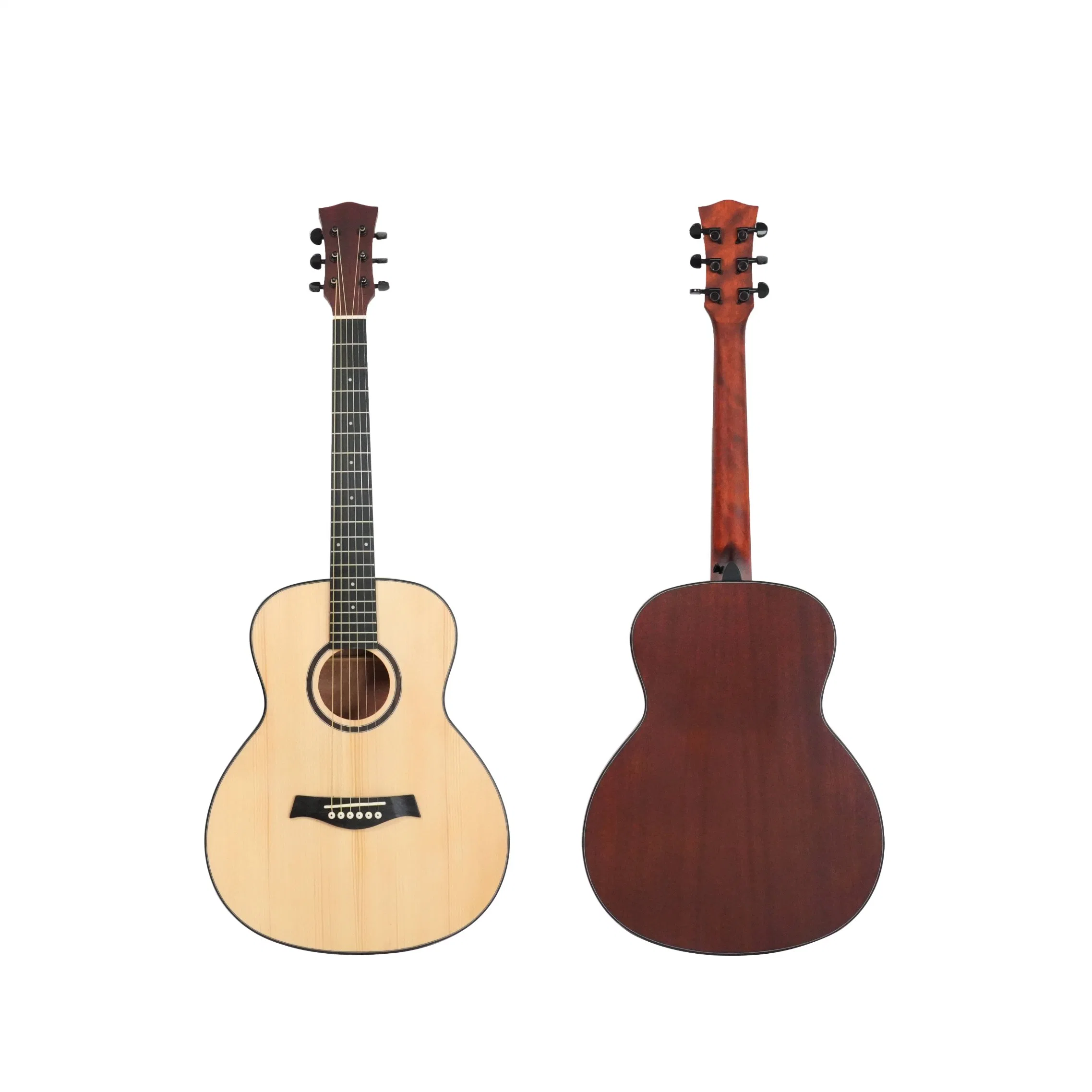 Good Quality Acoustic Guitar Folk Guitar Brushing Spruce OEM ODM Custmized Guitar Fa-330 Matt Painting String Folk Guitar Mahogany Sapele