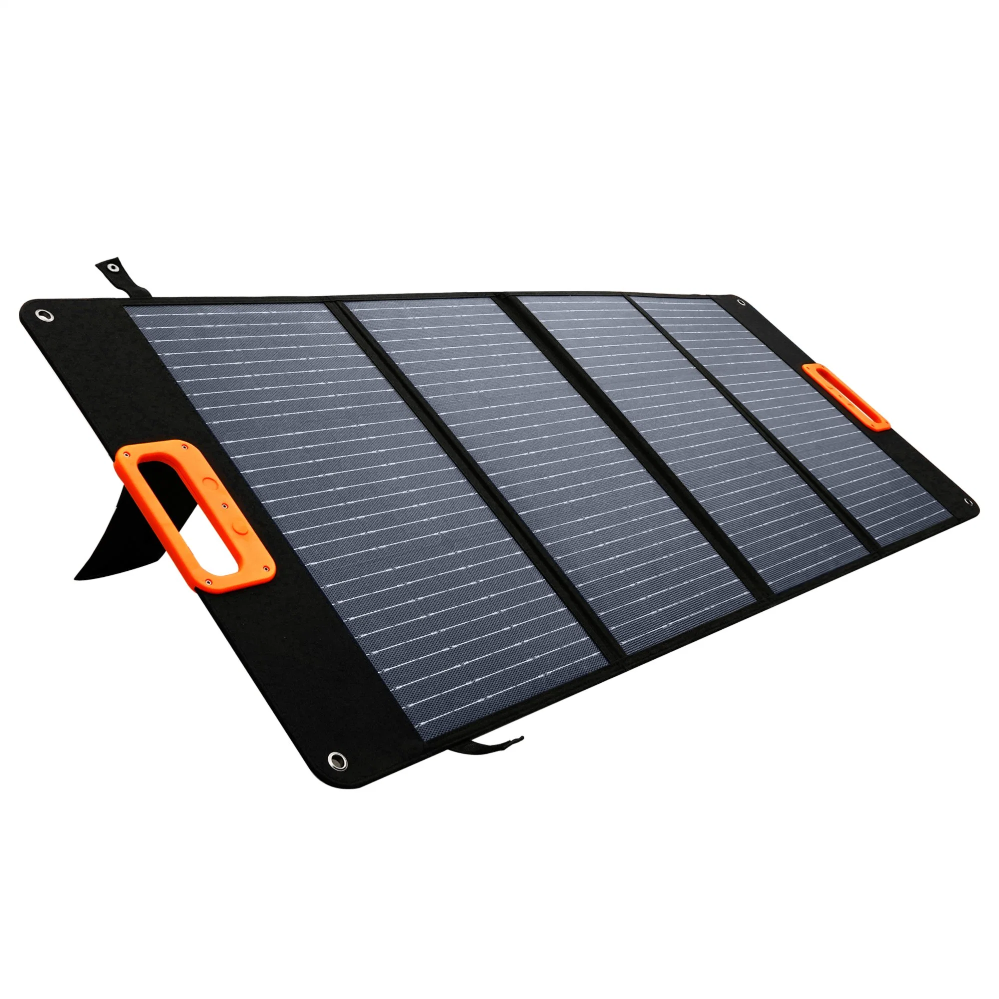 Acampamento portátil dobrável para tablet de 60 W 100 W, 200 W, 400 W, com porta dobrável Telefone Celular Atacado Exterior Sun Power Solar Panel