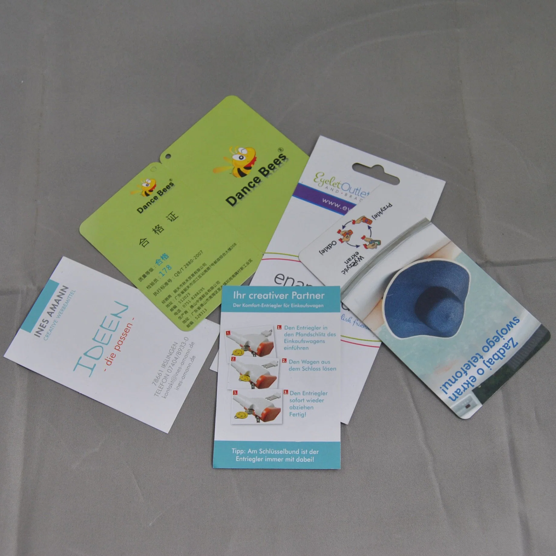 Provide Printing Service - Custom Printing Color Paper Card