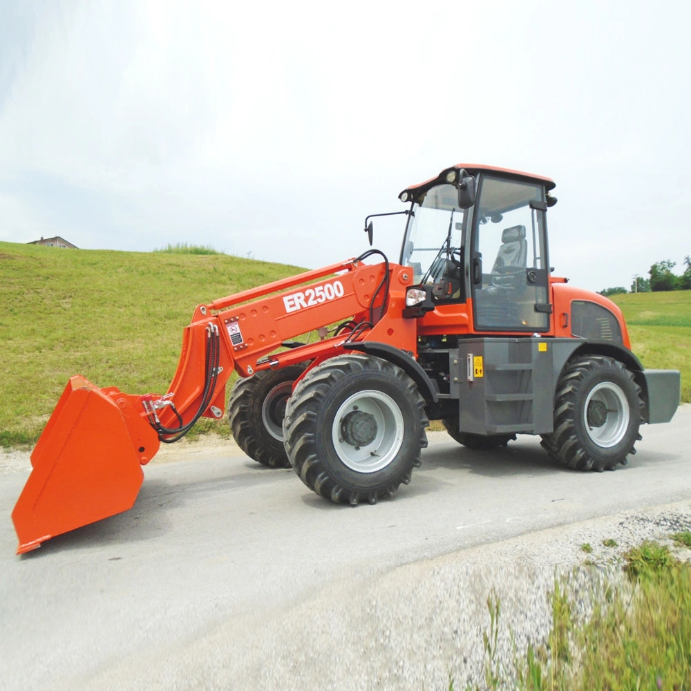 High quality/High cost performance  Chinese Factory Supply Everun ER2500 2.5ton Telescopic Wheel Loader