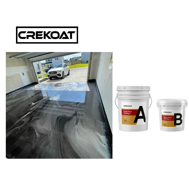 Hard Rock Scratch Resistant Clear Industrial Epoxy Resin Metallic Epoxy for Resin Flooring