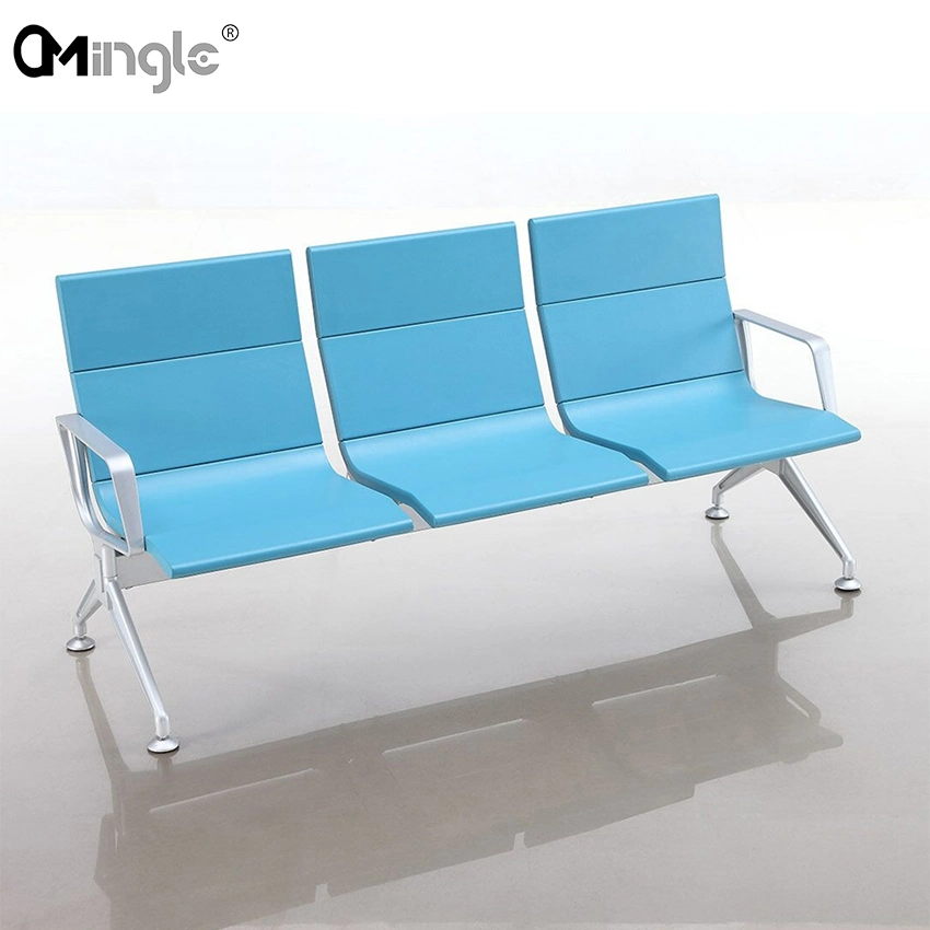 Airport Chair Aluminum Bench Waiting 3 Seat Chairs Modern Office Airport Waiting Room Chair Contemporary School Furniture