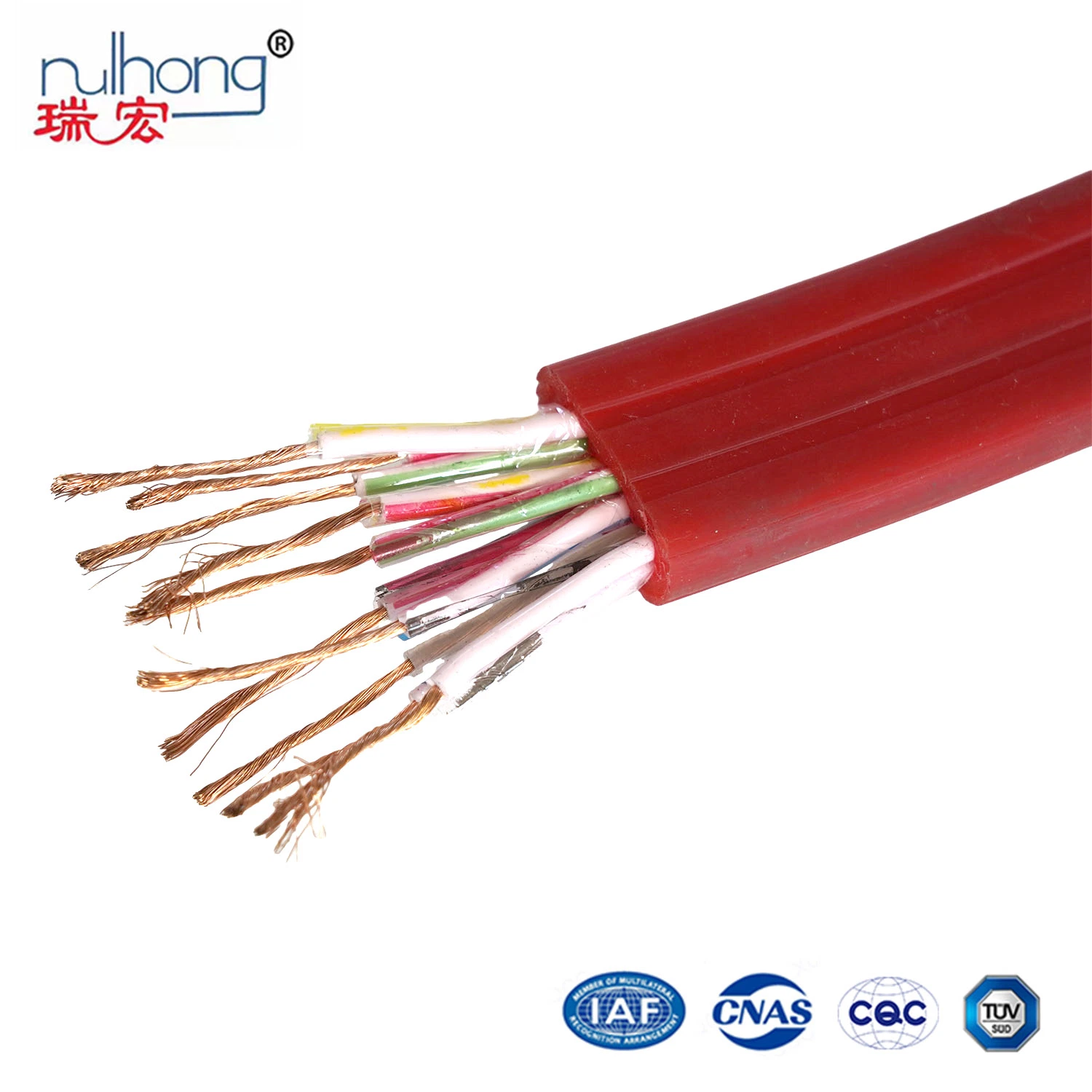 450/750V Medium and Low Voltage Elastic Silicone Rubber Insulated and Sheathed Oxygen Free Copper Wire Flexible Power Cable