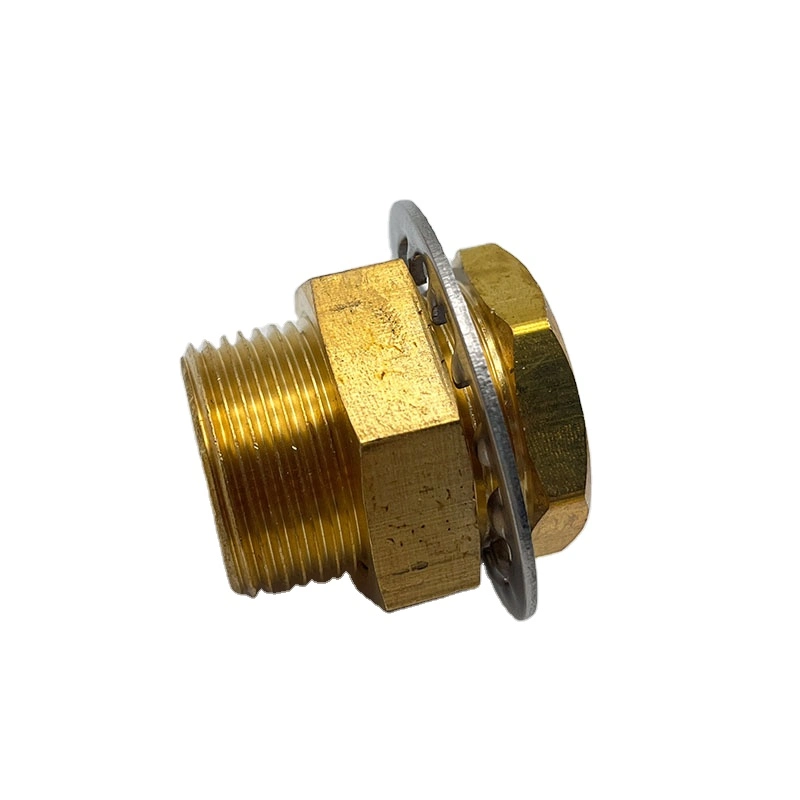 Straight Male Brass Compression Fitting for Pex Plumbing Pipe with Screw Socket Coupling