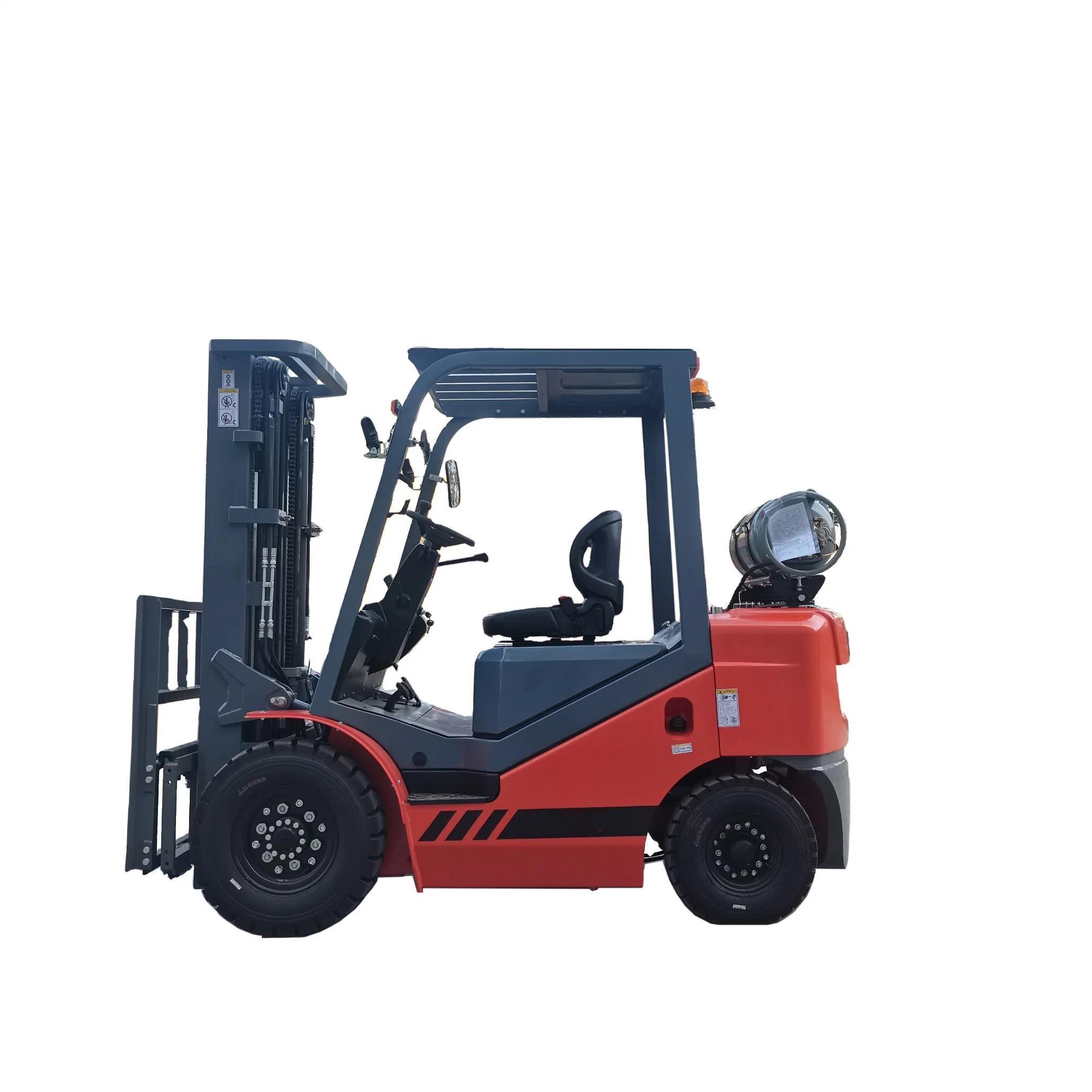 Chinese1.5 Ton LPG Gas Forklift 1500kg Propane Indoor Conter Balance Fork Lift Gas Forklift with Gasoline Engine Price