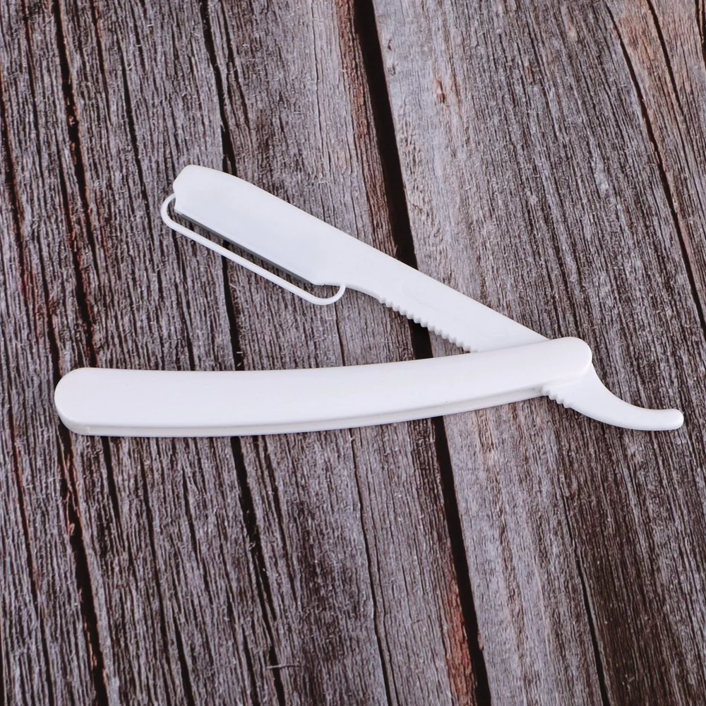 Barbershop Folding Disposable Barber Straight Razor for Hair Salon Shaving