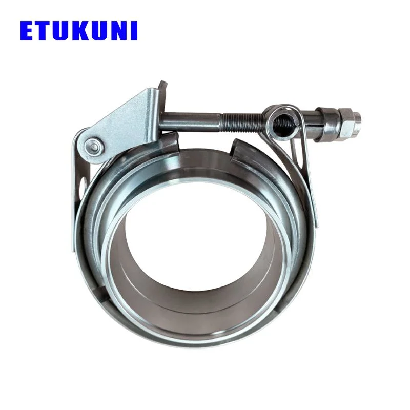 All Stainless Steel V Band Screw Clamp Male Female Flange Kit