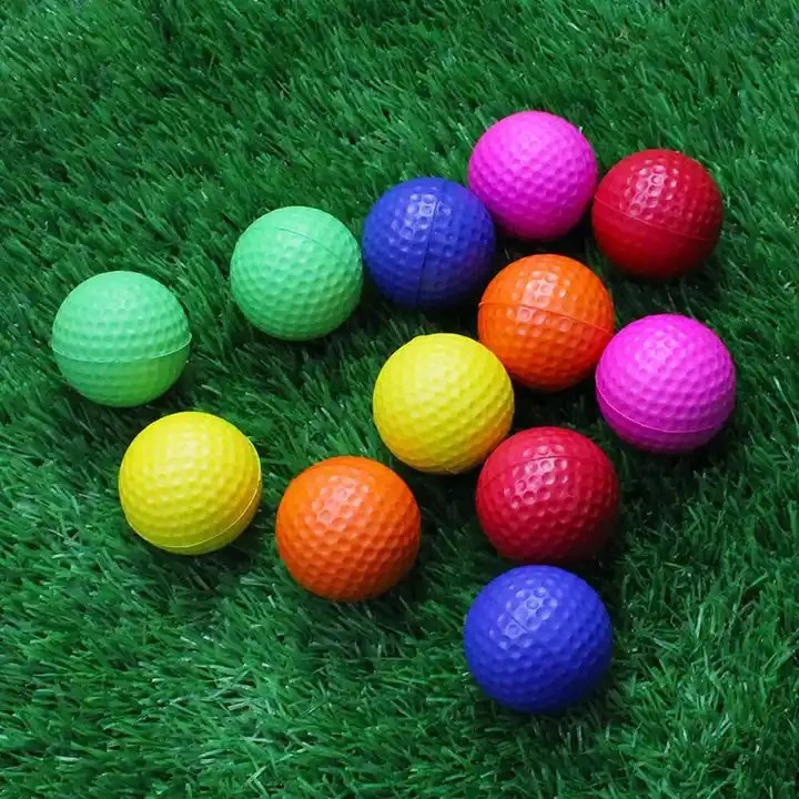 PU Foam Practice Limited Flight Sponge Golf Ball for Indoor Outdoor Training