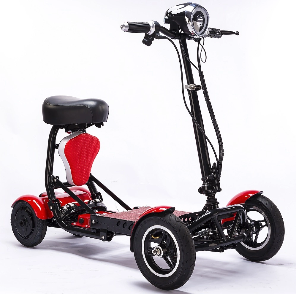 4 колеса с двумя электродвигателями мобильности с электроприводом складывания скутер Велосипед для взрослых