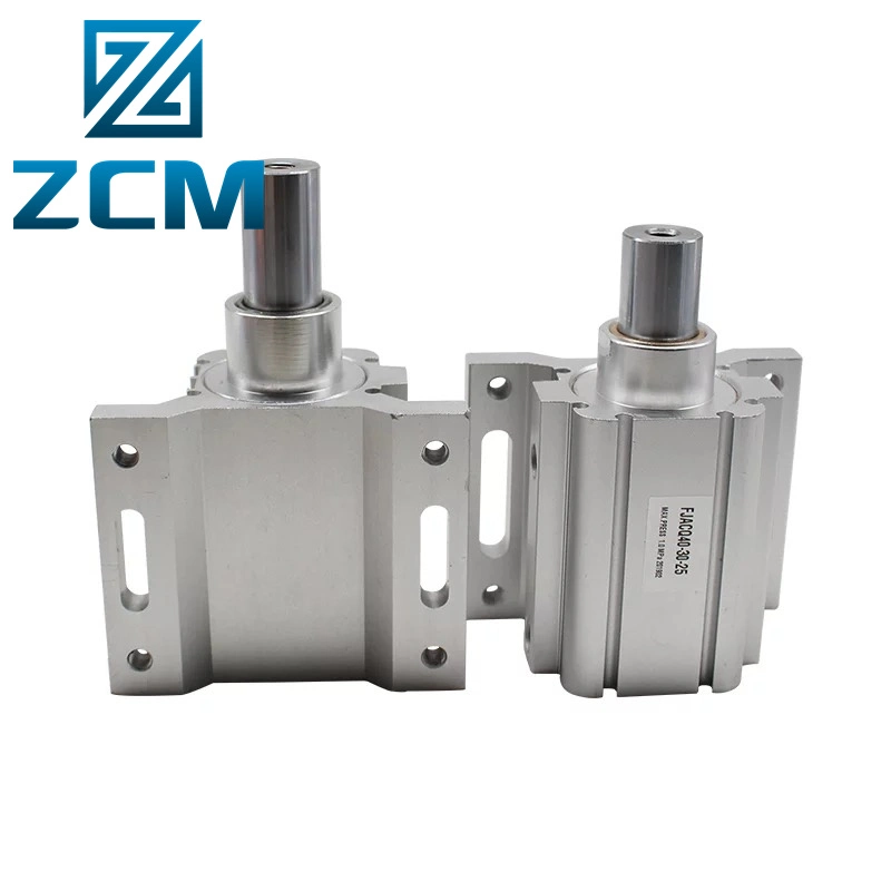 Custom Mamufactured Metal CNC Machinery Parts Stainless Steel Alloy Pneumatic Air Cylinder Upper and Lower Piston Type Air Cylinders Pneumatic Cylinders