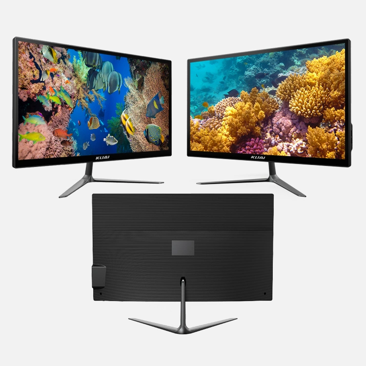 Ordenador portátil de 21,5" 23,6 pulgadas FHD 1080p pantalla Aio 27" I3 i5 i7 4/8/16g todo en un PC