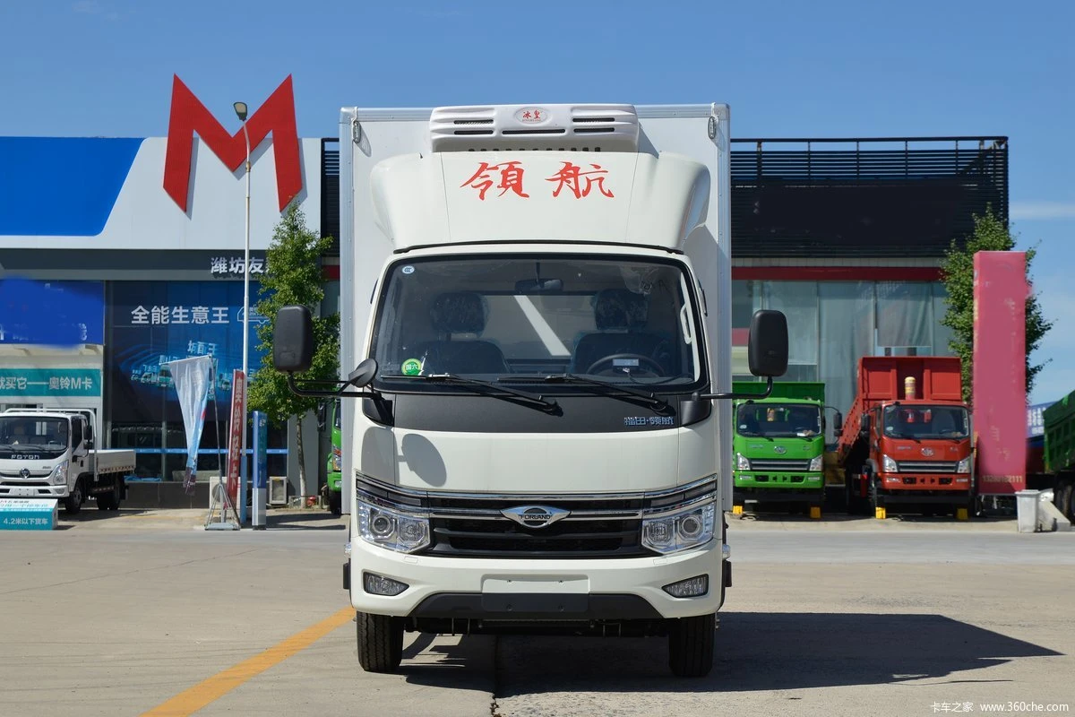 Futian Era la navigation S1 120 HP 4,09 mètre Van produits réfrigérés, congelés Aliments chariot