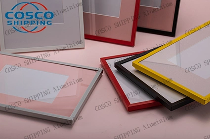 OEM Aluminum Extrusion Picture Frame with Color Anodizing (ISO9001: 2015&RoHS certificated) Basic Customization