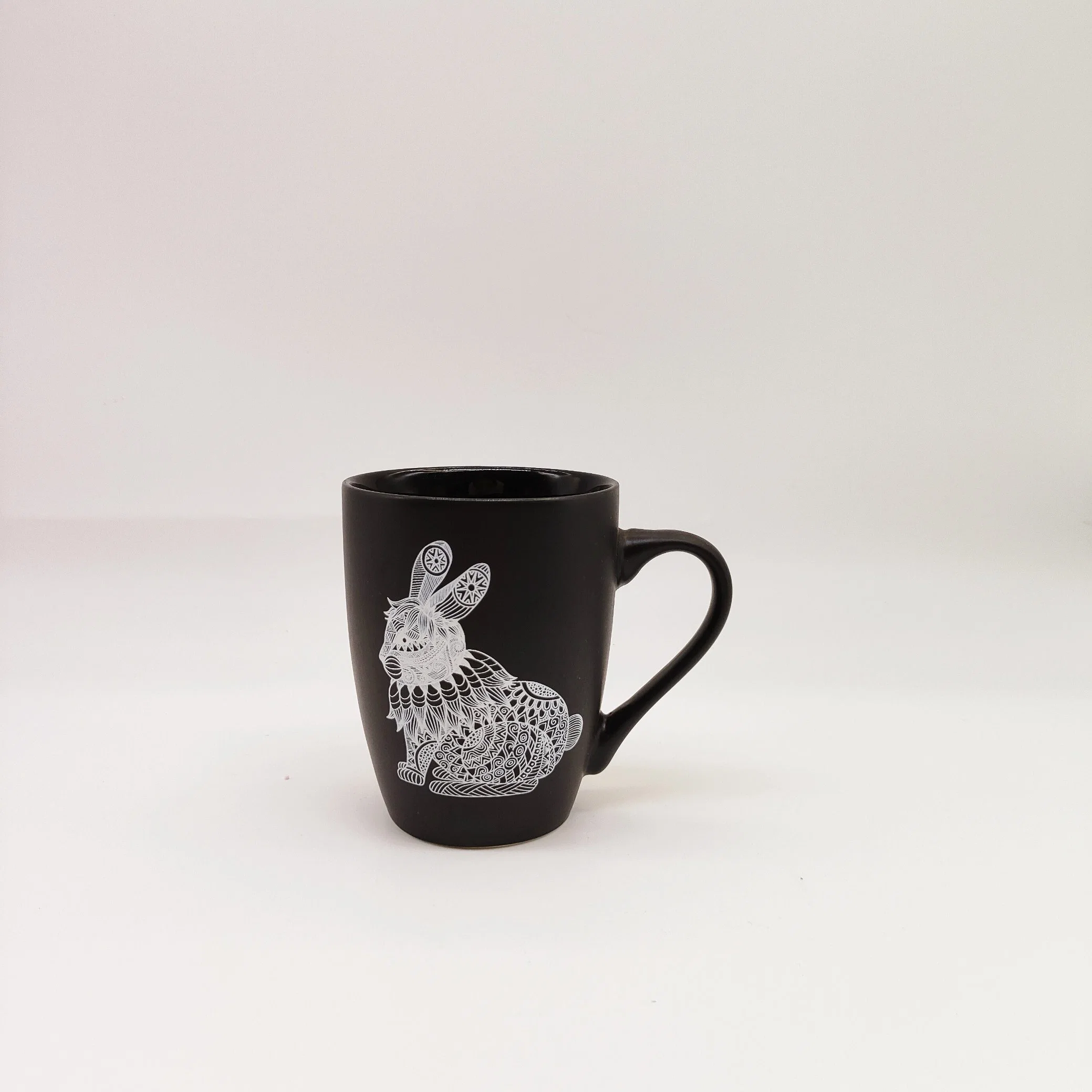 Daily Use New Bone China Coffee Mugs with Animal Decal