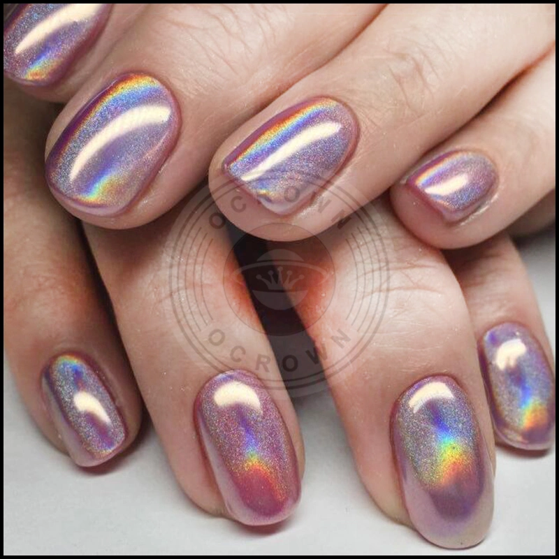 Laser Glitter Holo Eyeshadow Pigment Holographic Nail Polish Chrome Powder