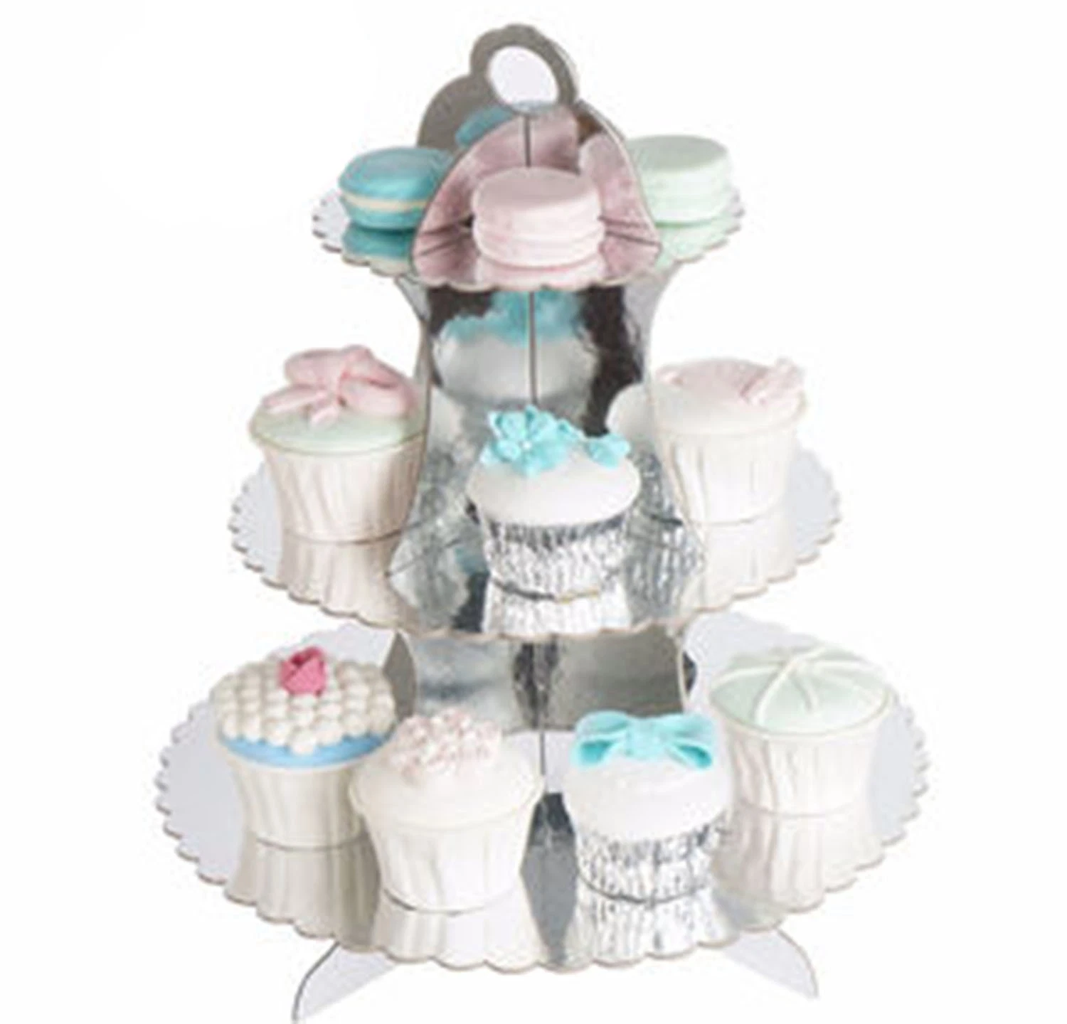 Disposable Home Party Paper Afternoon Tea Cake Candy Nuts Stand