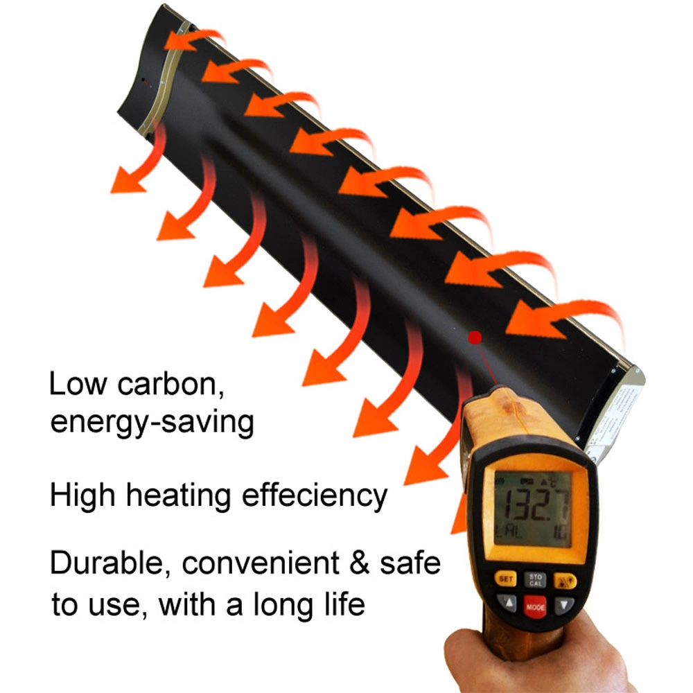 Panel de techo pared balcón eléctricos con termostato del calentador de infrarrojos
