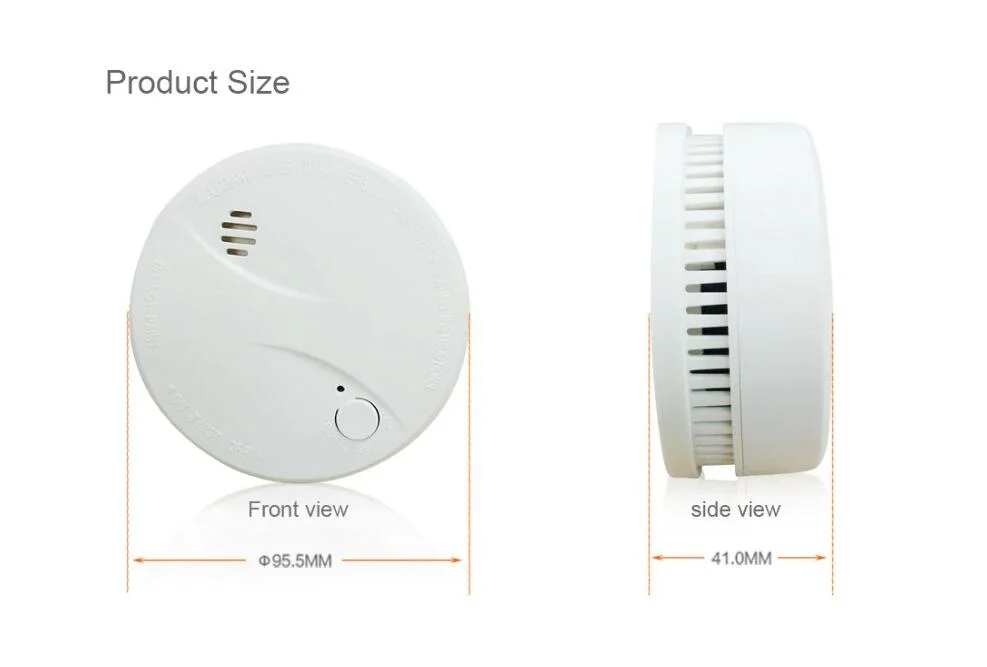 Wholesale/Suppliers Factory Price Fire Smoke Detecting Alarm for Home Kitchen with 10 Years Life