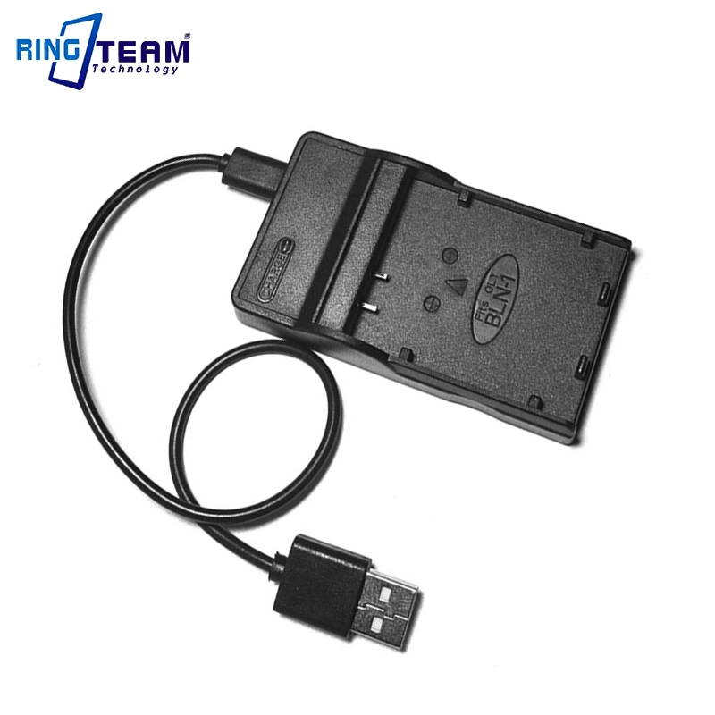 Bcn-1 USB Charger for Olympus Bln-1 Bln1 Battery Pack Fits Om-D E-M5 / II Om-D E-M1 Pen E-P5 Digital Cameras.