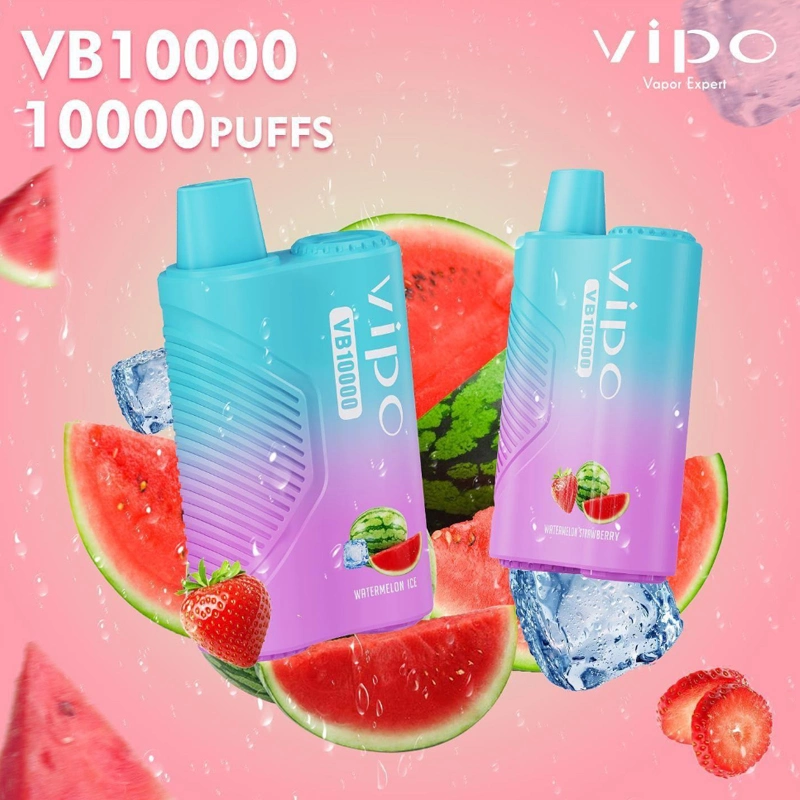 Оригинальный одноразовый E-сигарет Vape Vipo Vb10000, 18 мл, перо Vape Pen