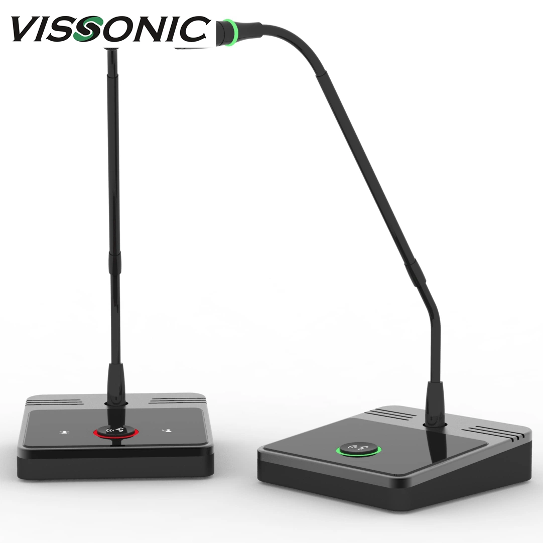 Vissonic Full Digital Classic Wired Audio Conference System Microphone with Physical Button