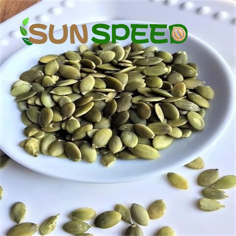 Shine Skin Pumpkin Kernels Green AA High-End Quality Pure 2023 Crop