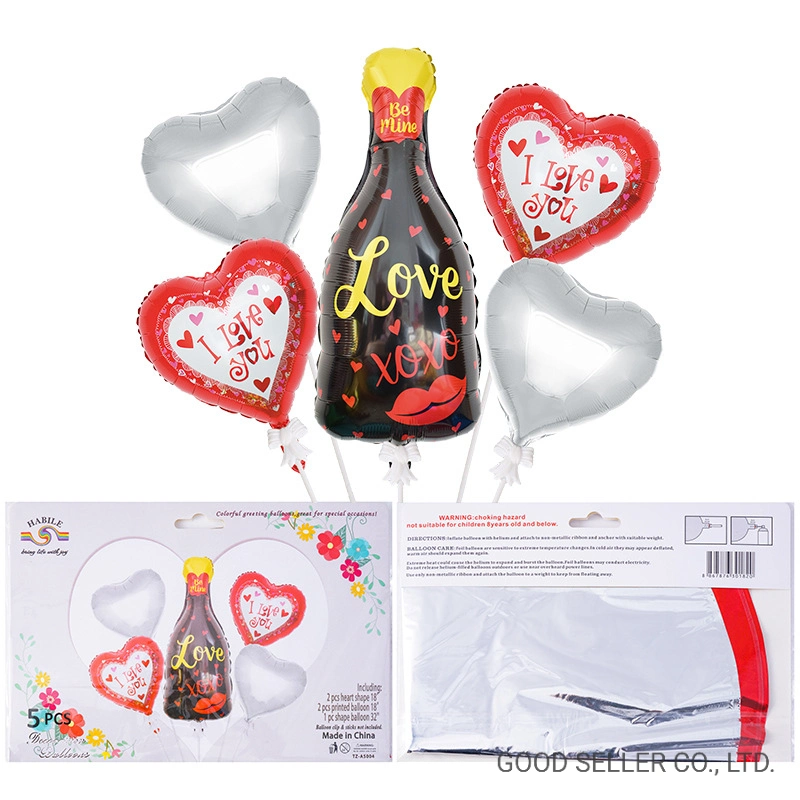 Wholesale Love Heart Valentine's Day Birthday Festival Decoration Balloon for Wedding