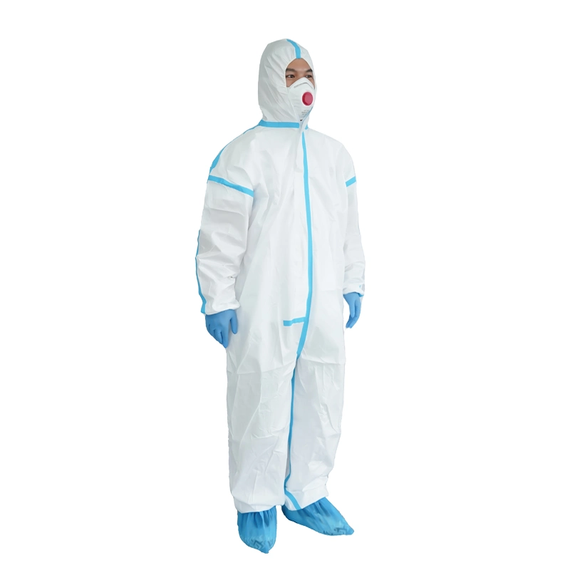 OEM Factory Wholesale Reinforced Surgical Isolation Protective Clothing Medical Gown Coveralls Suit for Hospital