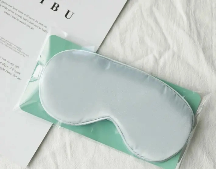 New Design Double Sided Satin Silk Sleeping Eye Mask