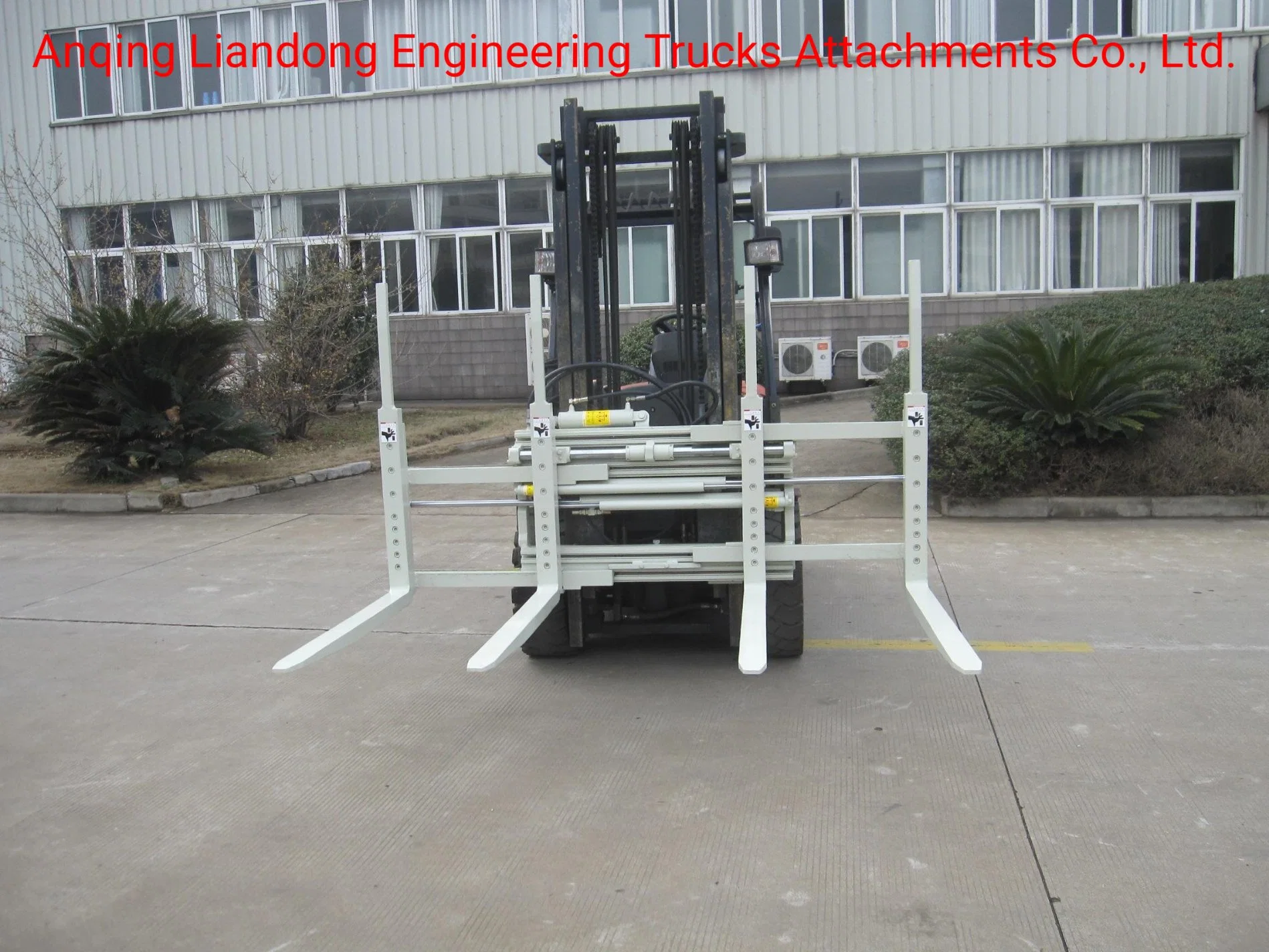 Heli Forklift Parts, Attachments, 5 Tons Single Double Pallets Handler with High Quality