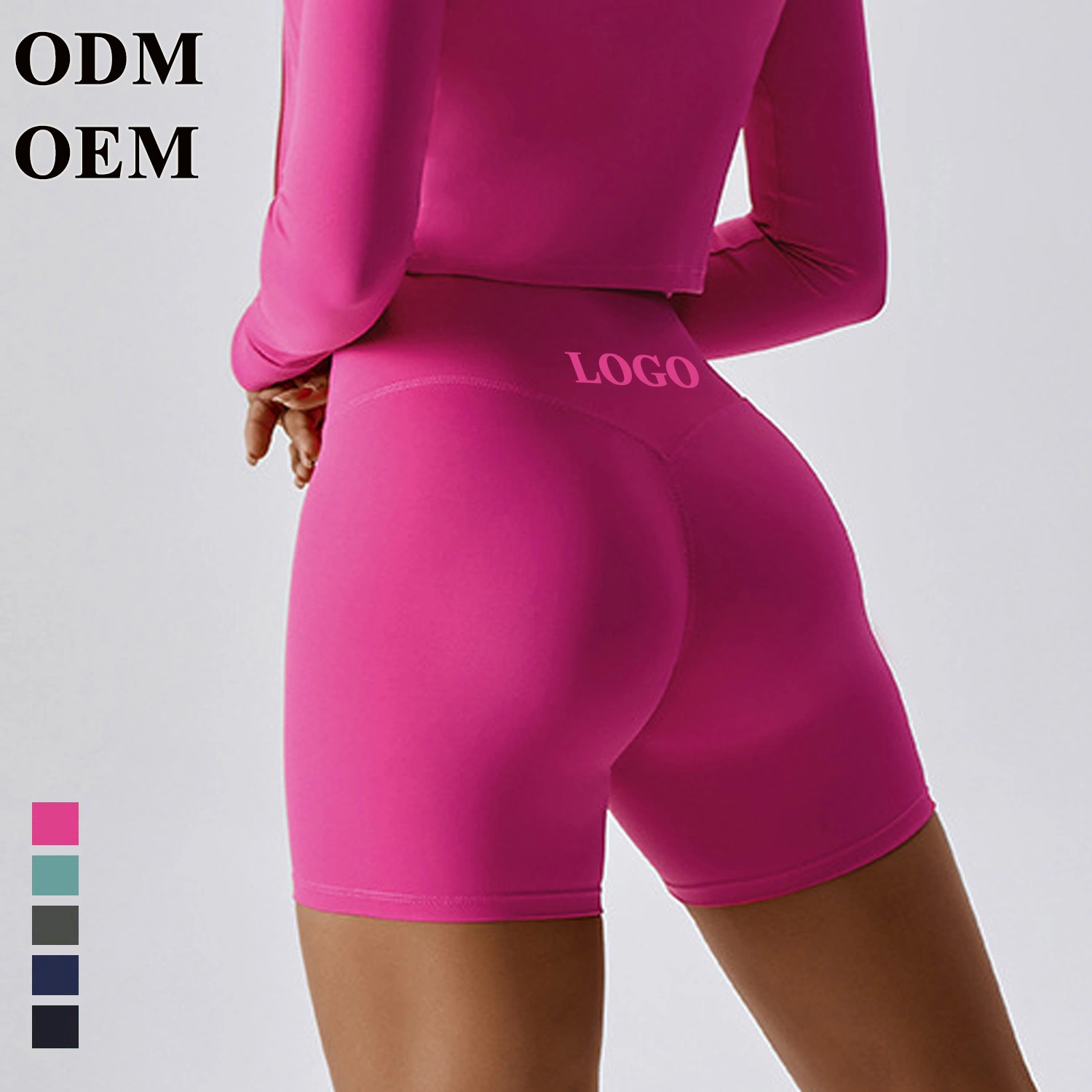 Wholesale/Supplier Seamless Yoga High Waist Shorts for Women Scrunch Butt Quick Dry Sports Wear