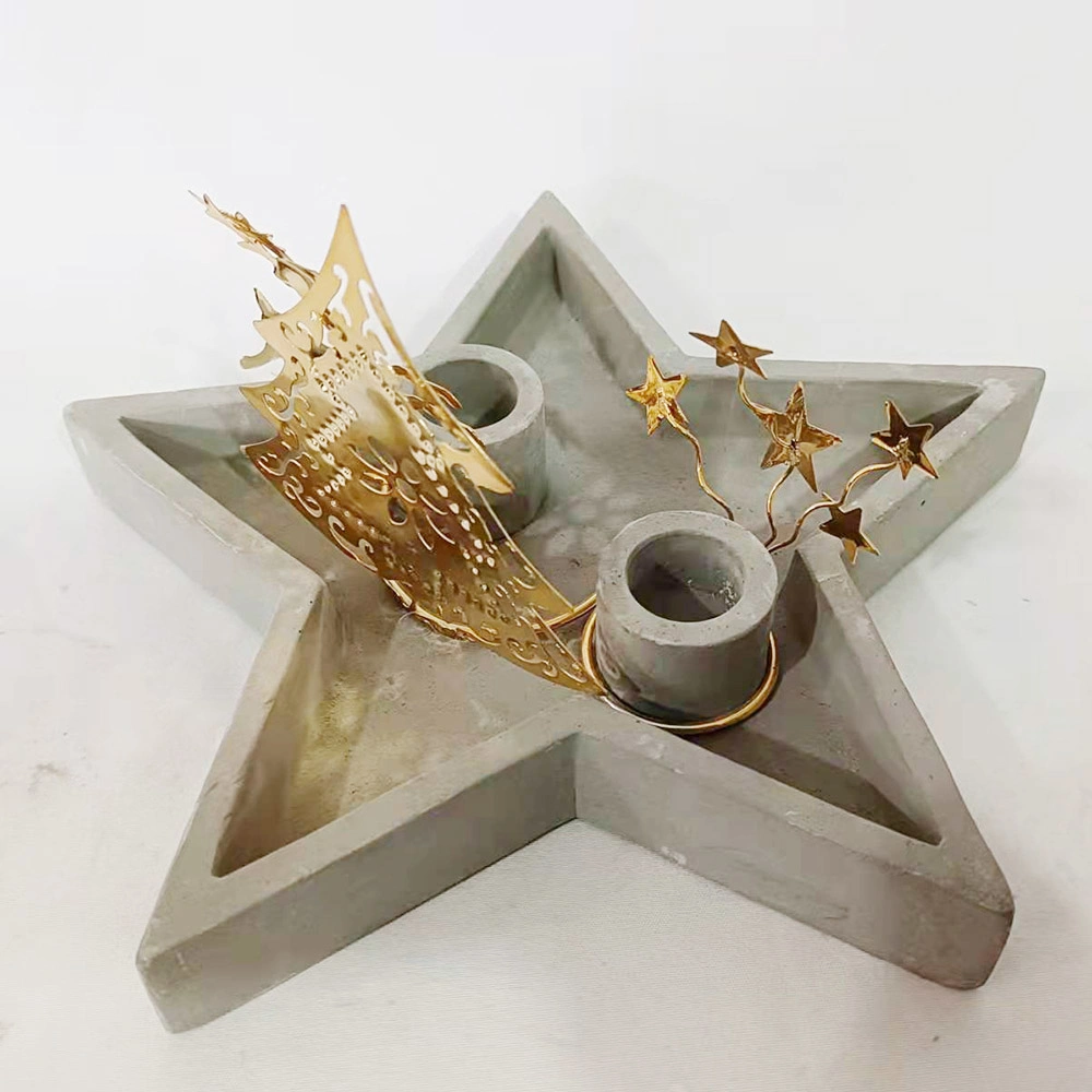 Various Different Design Candle Holder Jars for Christmas Decoration