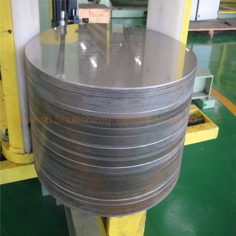 Polished Surface Stainless Steel Sheet 201 Circle Material for Cookware