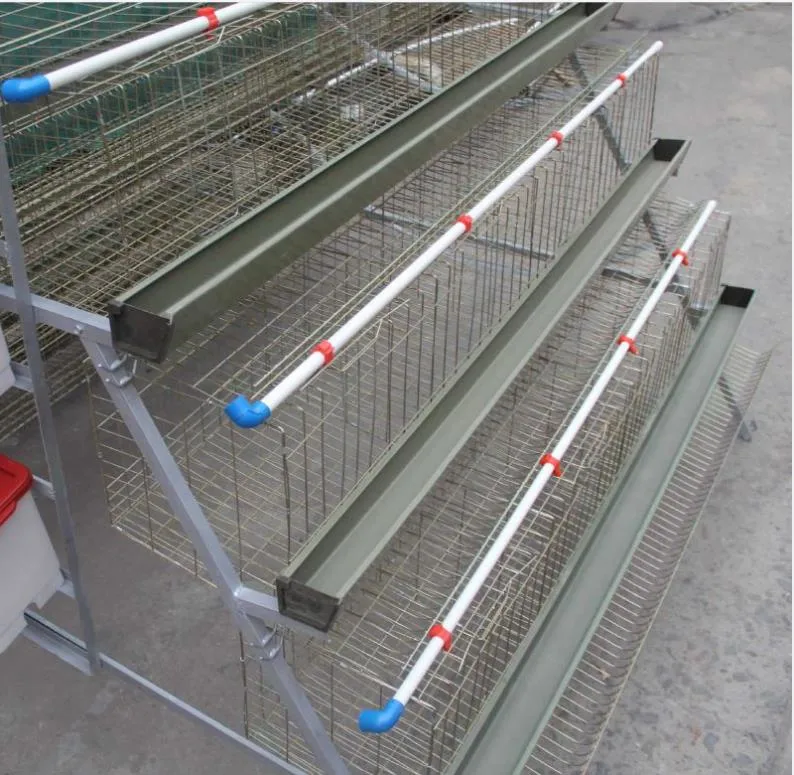 Hot Galvanization Stainless Steel a Type Battery Cage for Poultry Layers