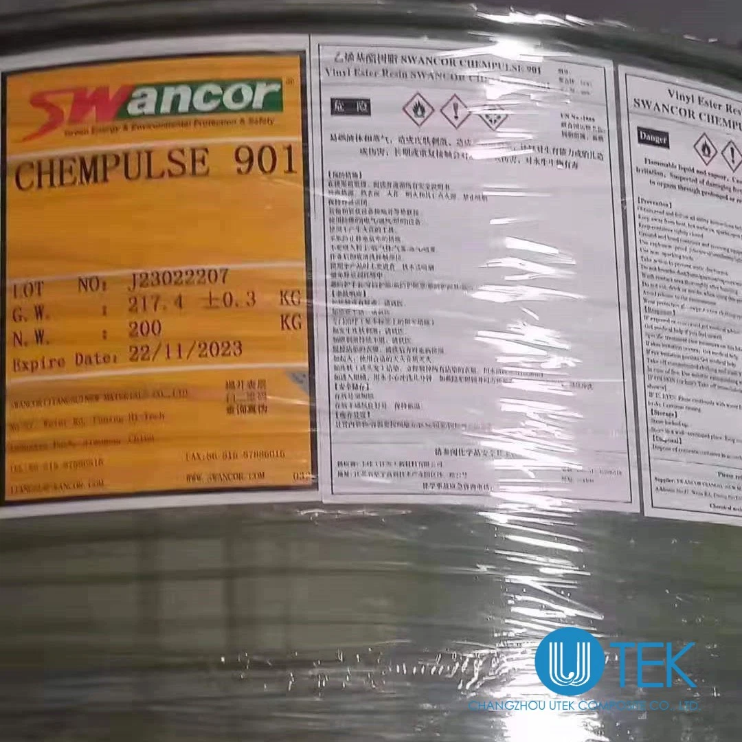 Swancor 901 Series Resin Epoxy Vinyl Ester Resins for Chemical Storage Tanks/Pipes