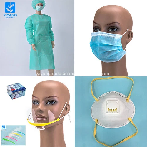 2 Ply Disposable Nonwoven Surgical Face Mask for Adult