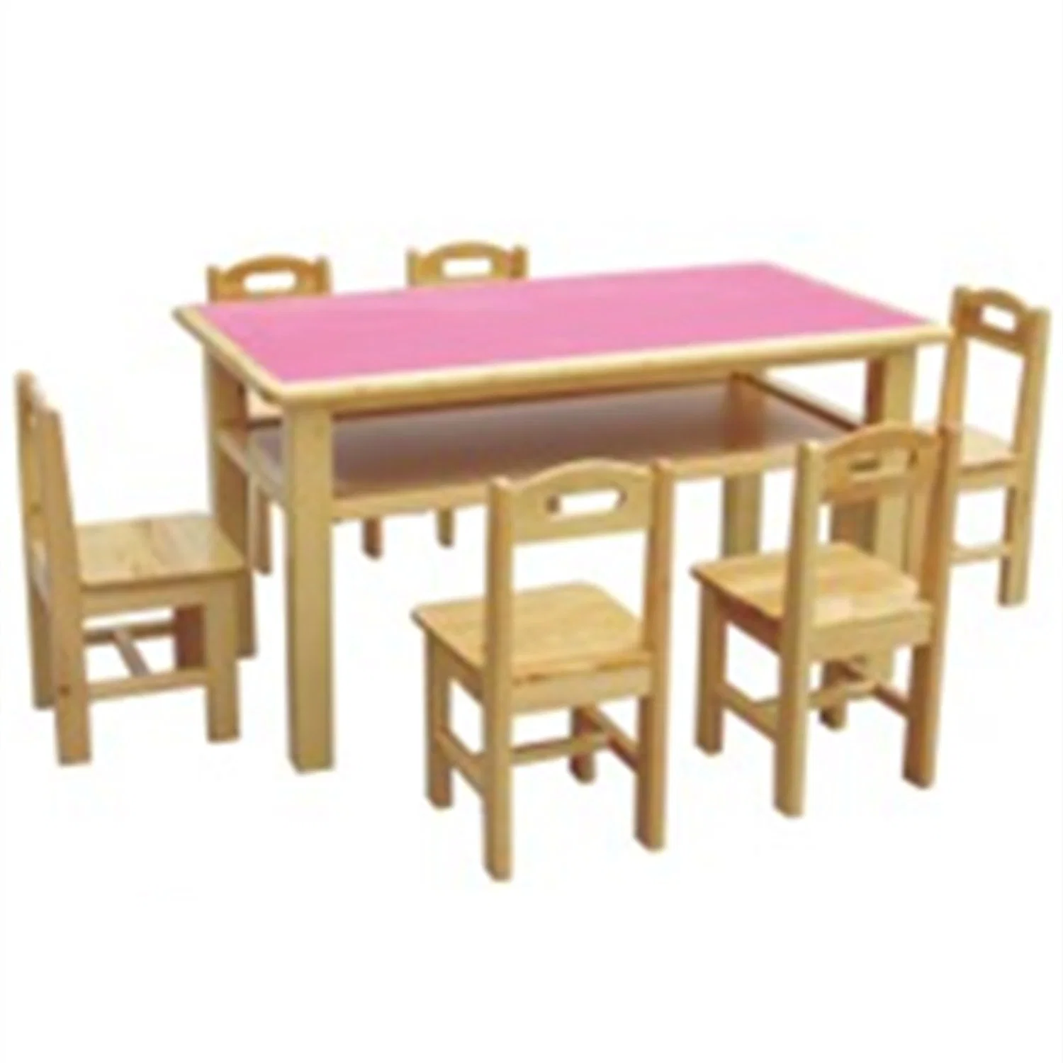 Los niños de kinder preescolar niños Silla de madera maciza de comer silla SL92