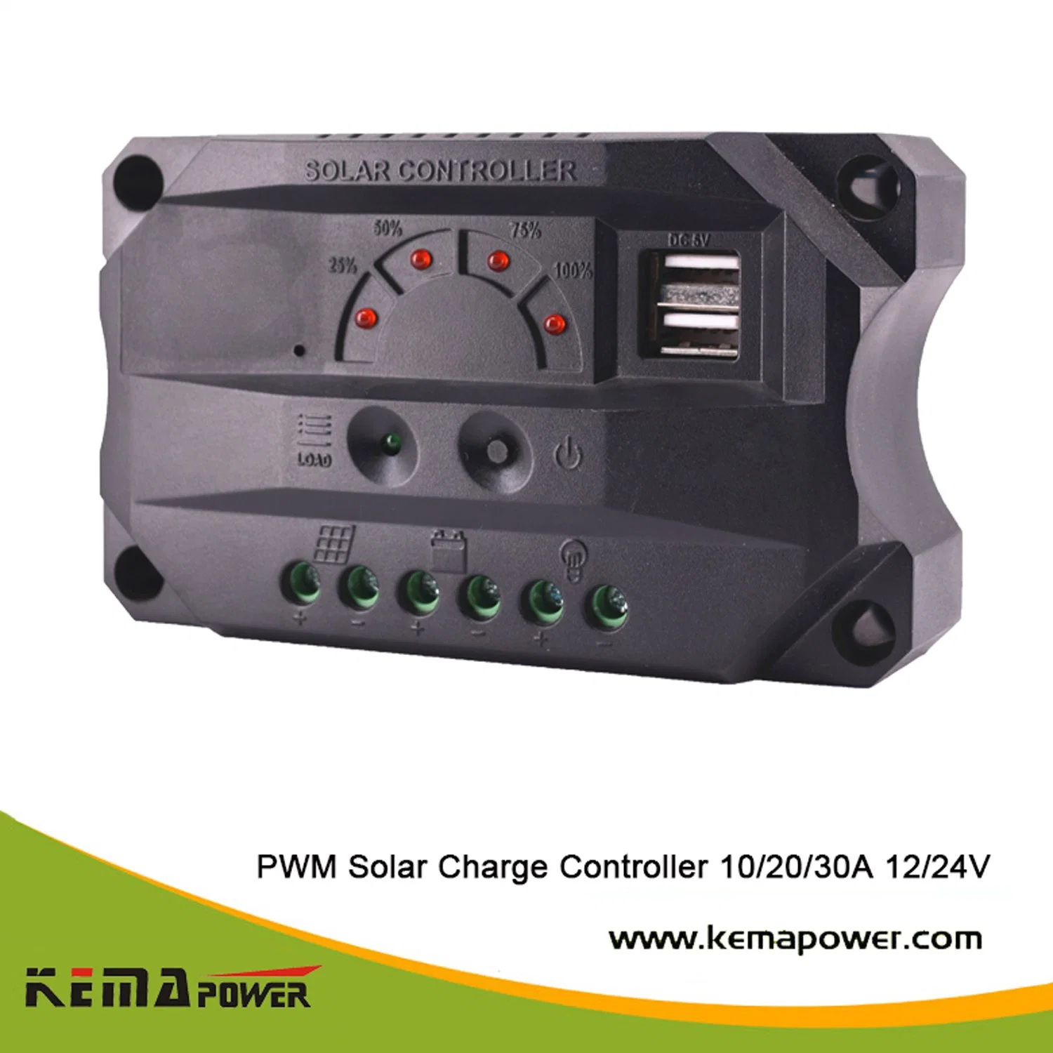 Hhu 20AMP PWM Solar Power Controller with Time and Light Control