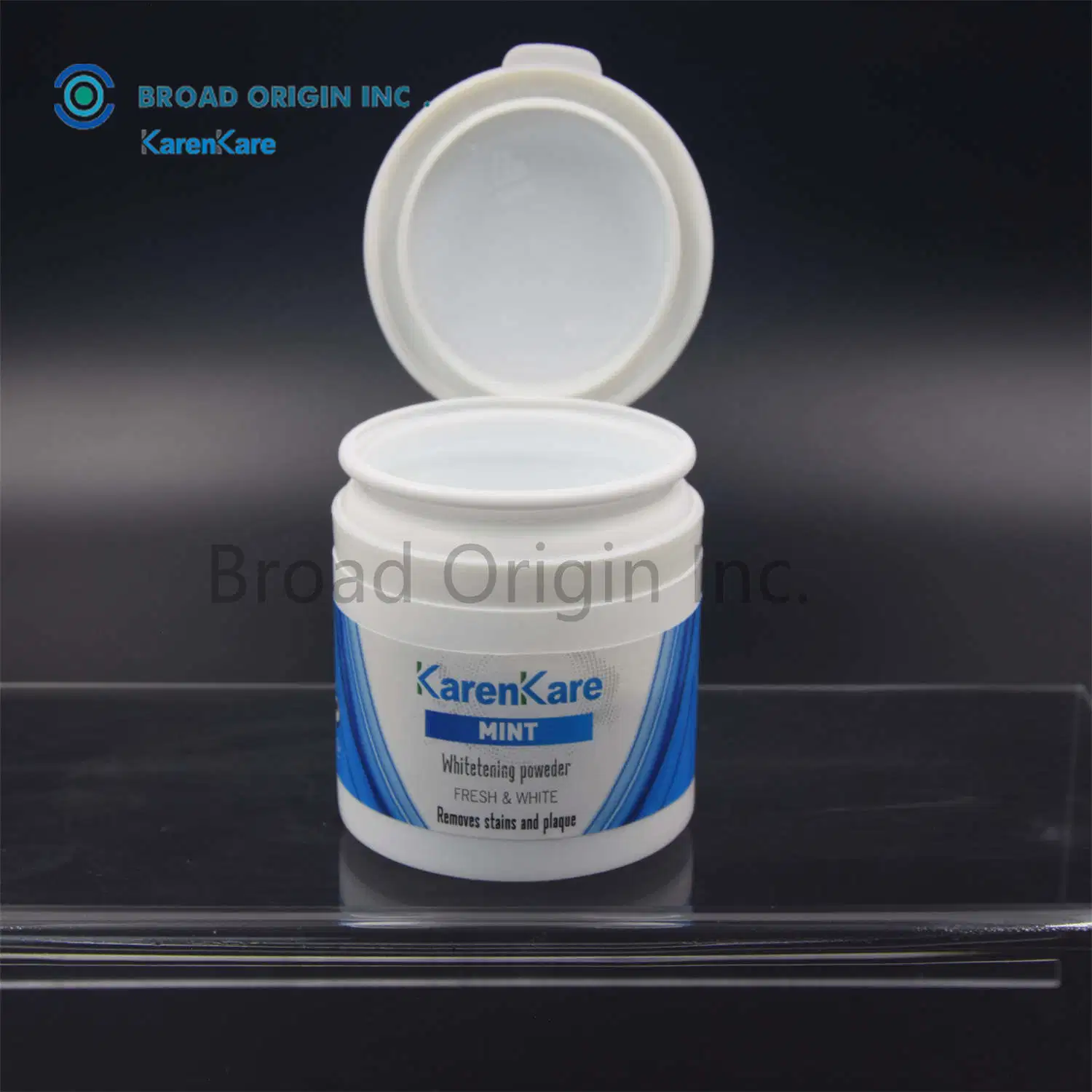 CE-Zulassung White Advanced Teeth Whitening Mint Powder mit Private Logo