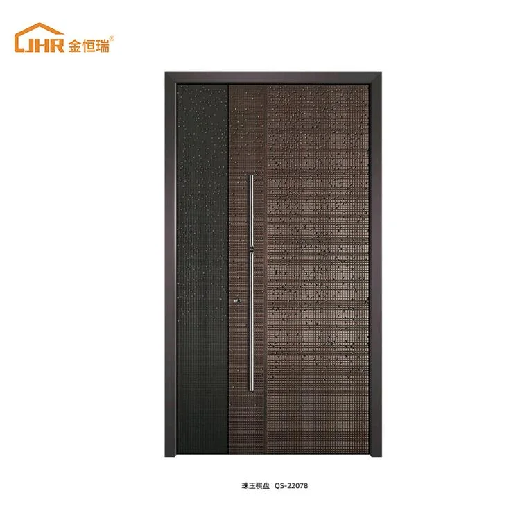 Metal Black Casement Steel Frame Glass Doors and Windows for Home