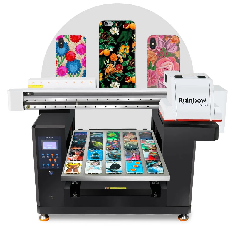 Digital UV Flatbed A2 Printing Machine 5070 para Nome da empresa Papel para placa de impressão de cartões de identificação